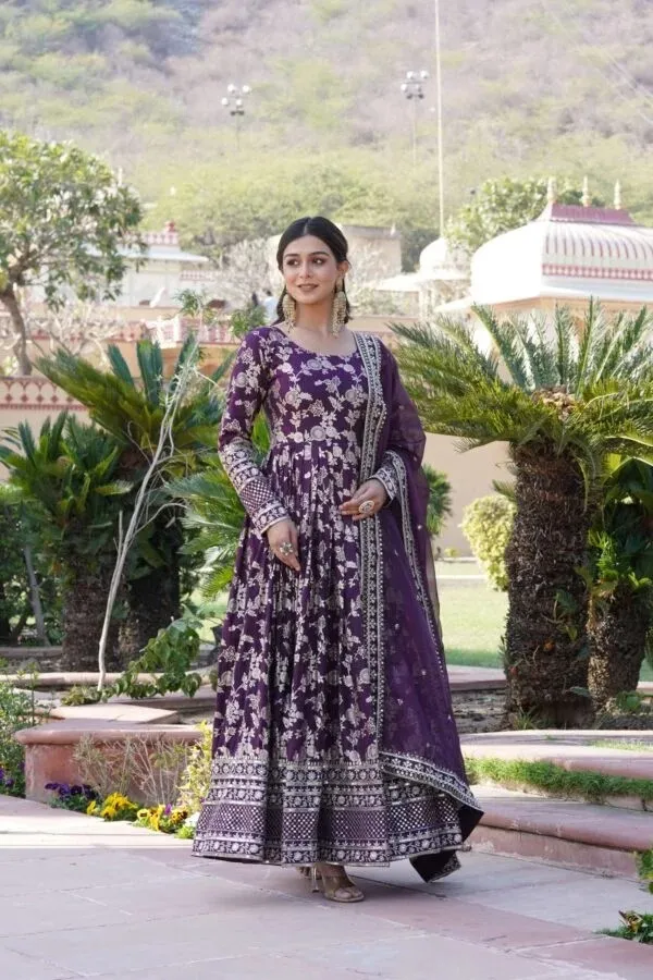 Purple_Printed_Anarkali_Suit_Set_for_Women
