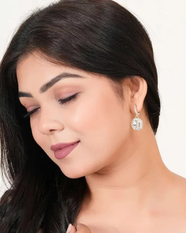 Silver_Tone_Crystal_Drop_Earrings_for_Women