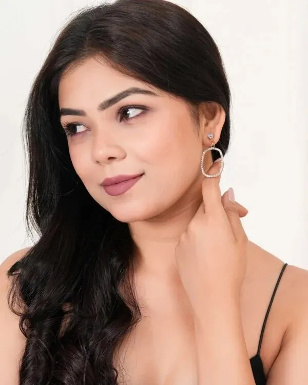 Rose_Gold_Tone_Rhinestone_Oval_Drop_Earrings