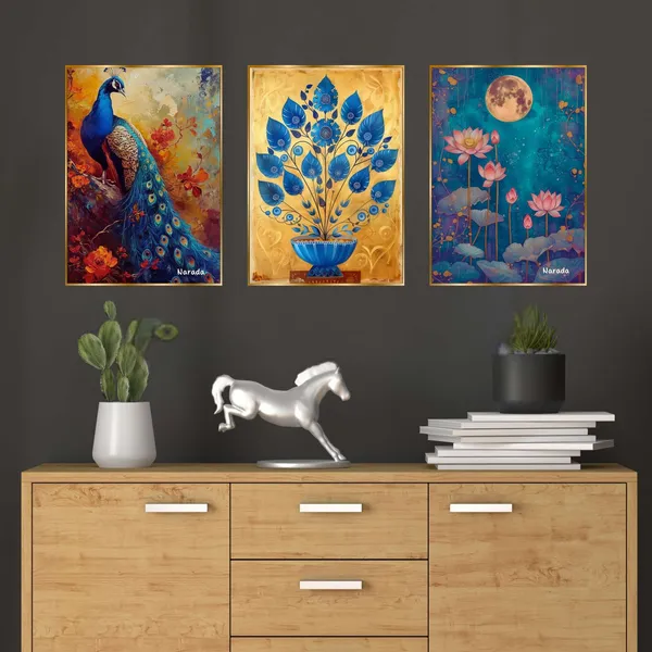 Set_Of_Three_Wall_Paintings_For_Wall_Dacoration_Golden_Framed_Wall_Paintings_For_Living_Room_Bedroom_Wall_Art_For_Home_Decoration_Office_Wall_Decor_24_18_Inch_Ch_Gd3_11