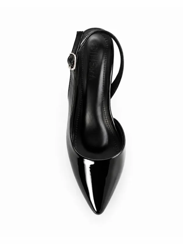BELLY_BLACK_GLOSSY_WITH_OPEN_BACK_STRAP_DETAIL_BLOCK_HEEL
