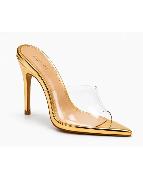 Clear_Gold_Pvc_Pointed_Toe_Stiletto_Mule_Heels_For_Women