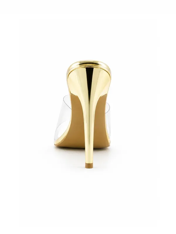 Clear_Gold_Pvc_Pointed_Toe_Stiletto_Mule_Heels_For_Women