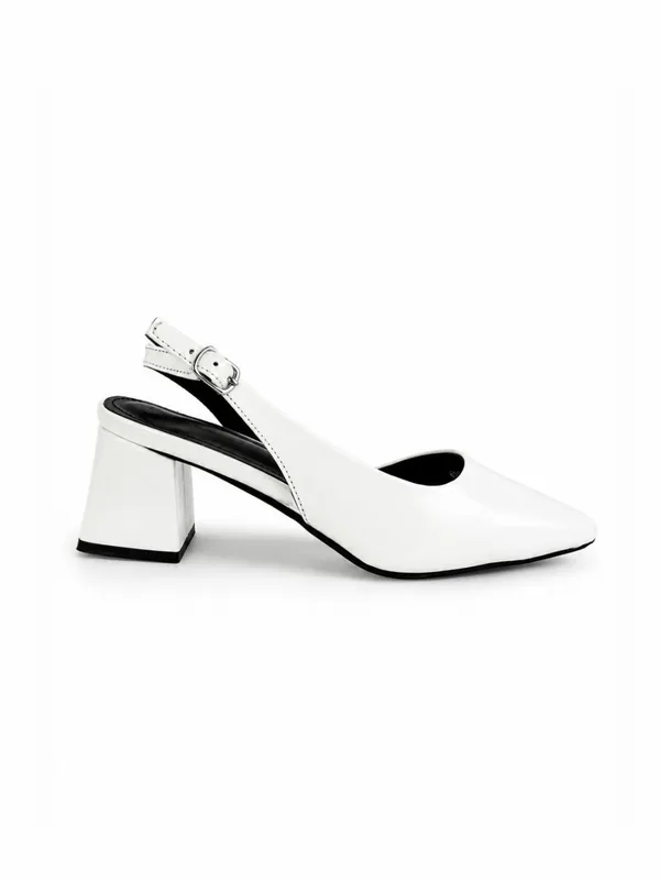 BELLY_WHITE_GLOSSY_WITH_OPEN_BACK_STRAP_DETAIL_BLOCK_HEEL