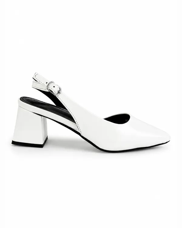 BELLY_WHITE_GLOSSY_WITH_OPEN_BACK_STRAP_DETAIL_BLOCK_HEEL