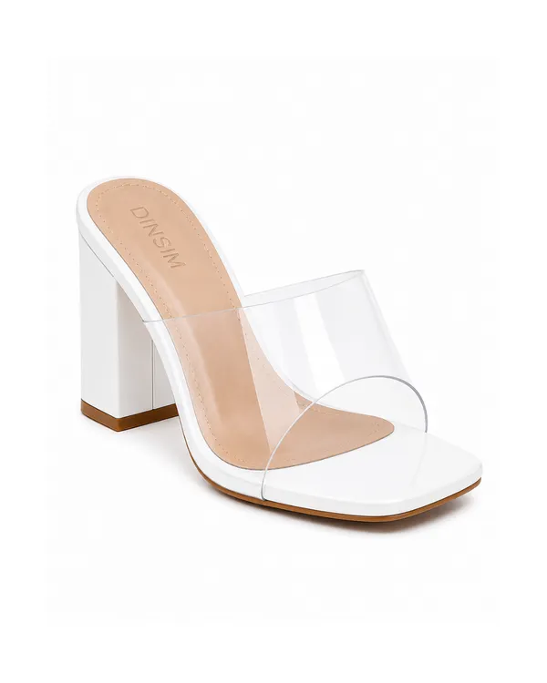White_Pvc_Clear_Square-Toe_High_Stiletto_Slip-On_Mule_For_Women