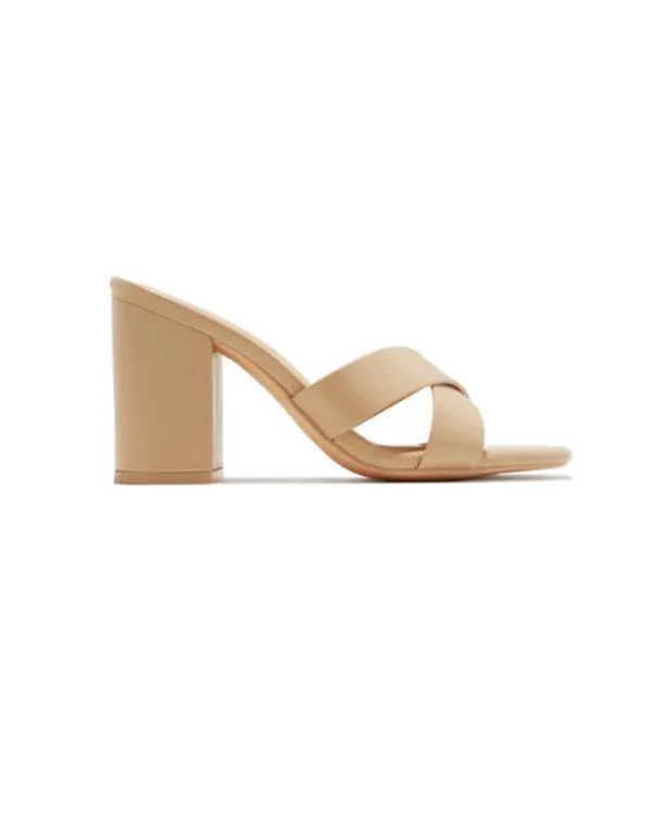 Beige_Faux_Leather_Chunky_Block_Heel_Sandal_For_Women