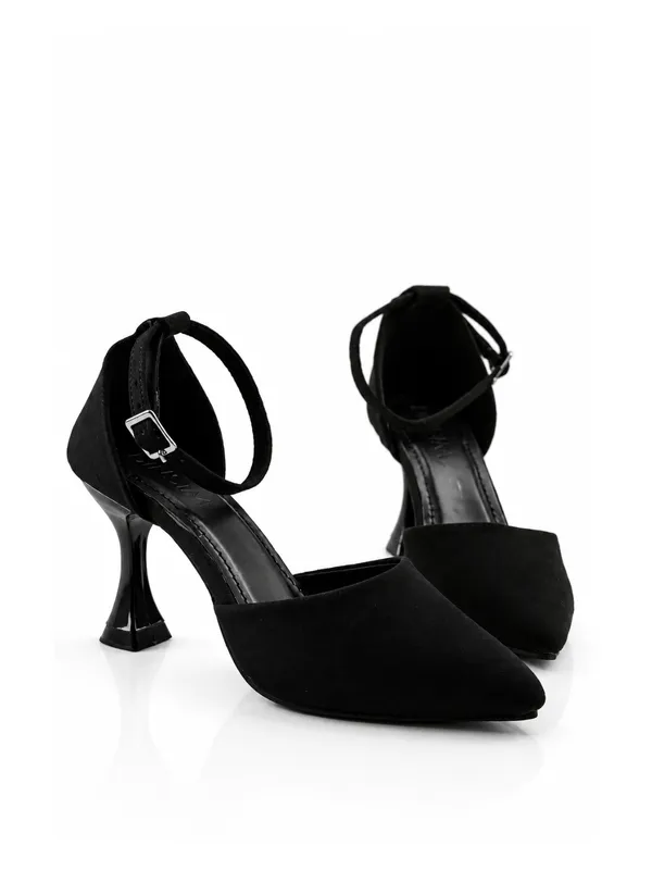 Black_Suede_Pointed_Toe_Ankle_Strap_Stiletto_Pump_For_Women