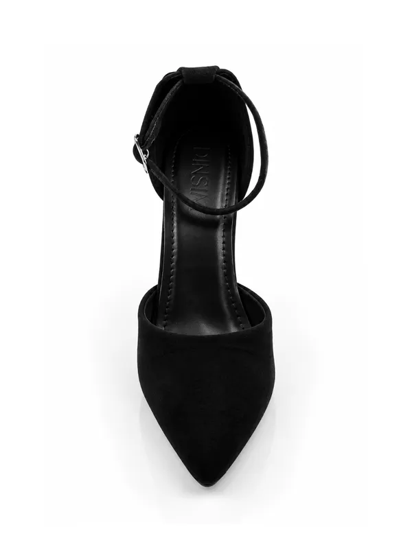 Black_Suede_Pointed_Toe_Ankle_Strap_Stiletto_Pump_For_Women