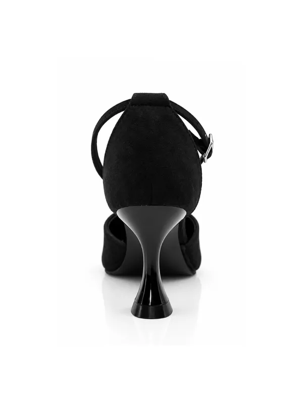 Black_Suede_Pointed_Toe_Ankle_Strap_Stiletto_Pump_For_Women