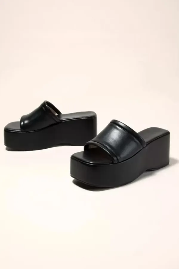Black_Faux_Leather_Croc_Platform_Wedge_Mule_For_Women