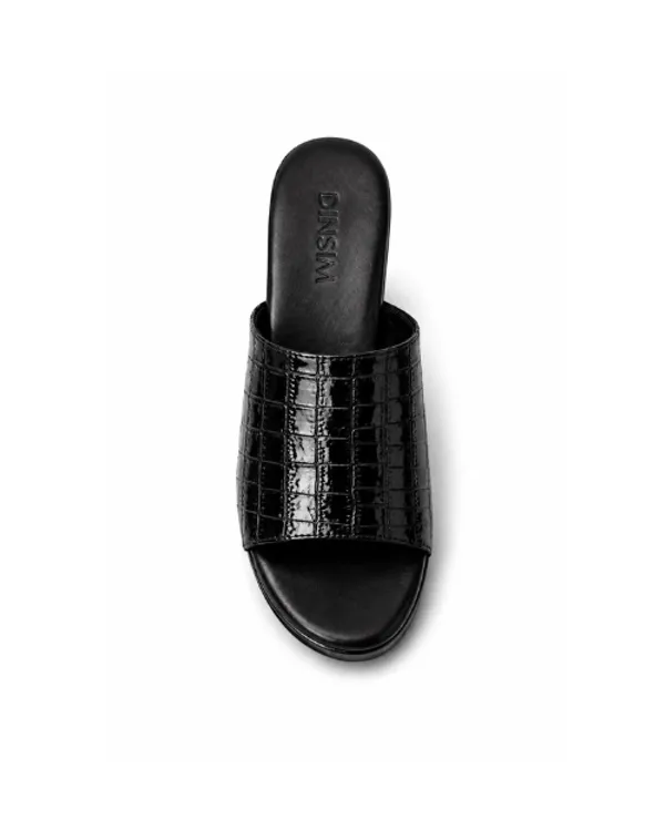 Black_Faux_Leather_Croc_High_Platform_Wedge_Slip-On_Mule_For_Women