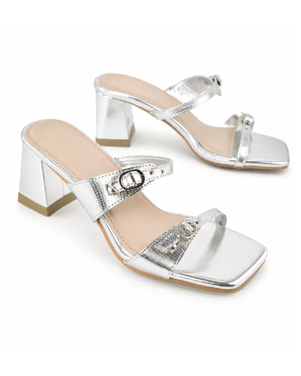 Silver_Faux_Leather_Block_Heel_Sandal_For_Women