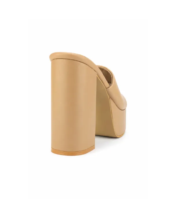 Nude_Faux_Leather_Chunky_Platform_Block_Heel_Mule_For_Women