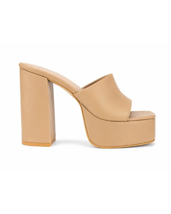 Nude_Faux_Leather_Chunky_Platform_Block_Heel_Mule_For_Women