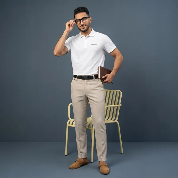 White_Regular_Fit_Polo_T_Shirt_For_Men