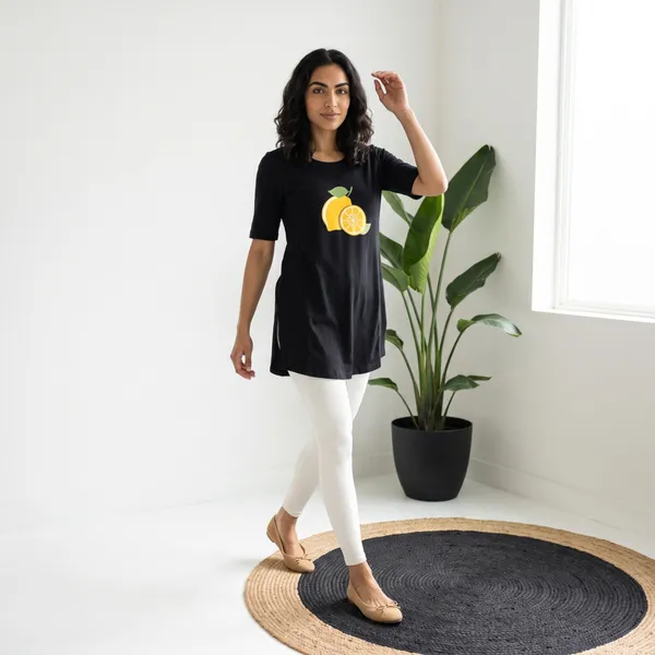 Black_Printed_Longline_T-Shirt_for_Women