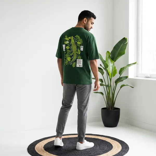 Green_Oversized_Fit_T-Shirt_for_Men