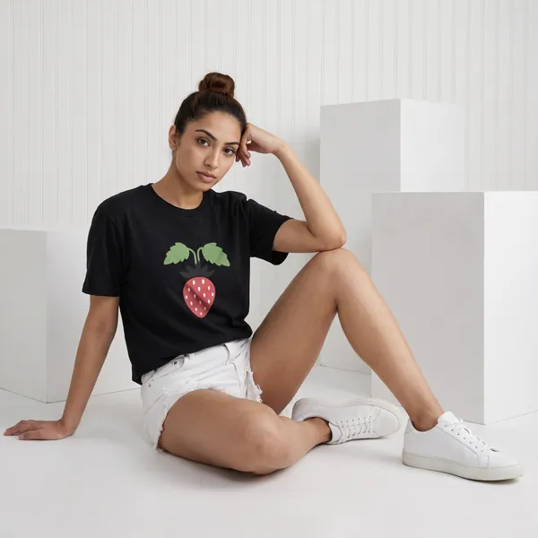 Black_Graphic_Print_T-Shirt_for_Women