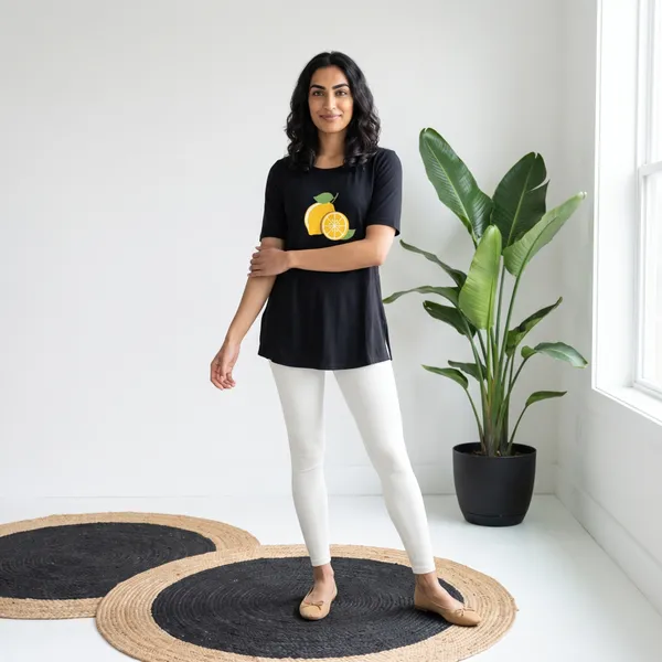 Black_Printed_Longline_T-Shirt_for_Women