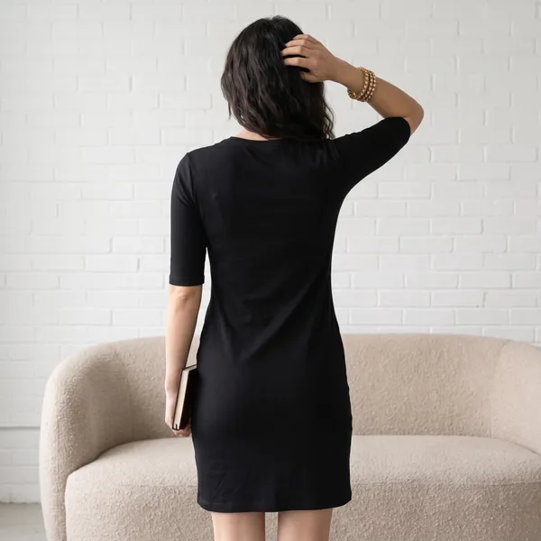 Black_Short_Sleeve_Mini_Dress_for_Women