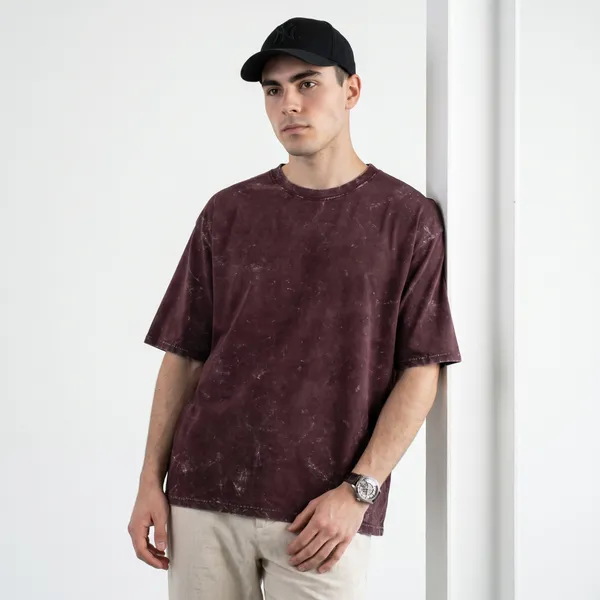 Maroon_Oversized_Fit_T-Shirt_for_Men