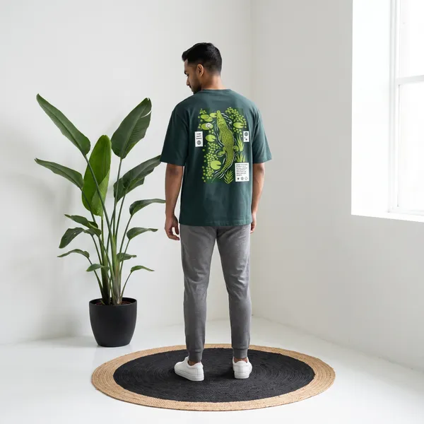 Green_Oversized_Fit_T-Shirt_for_Men