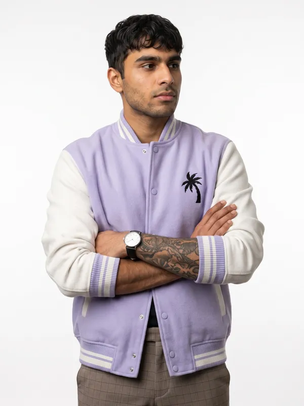Lavender_Varsity_Jacket_for_Men