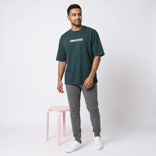 Green_Oversized_Fit_T-Shirt_for_Men