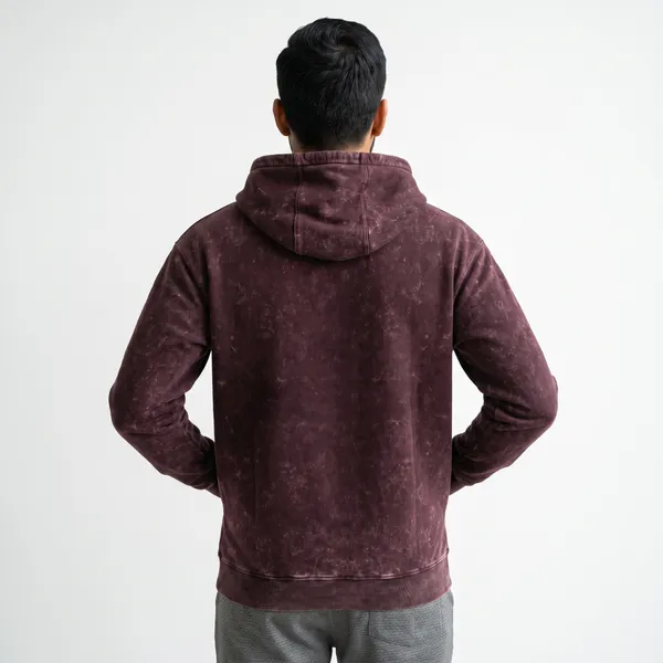 Maroon_Textured_Regular_Fit_Hoodie_for_Men