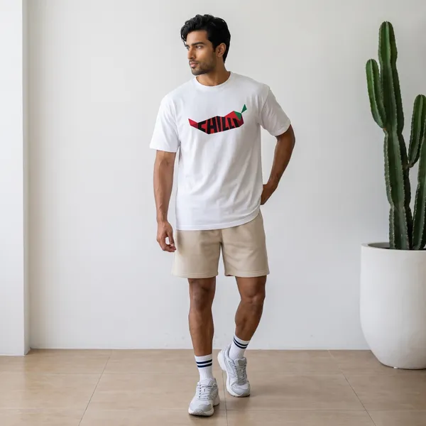 White_Regular_Fit_Graphic_T-Shirt_For_Men
