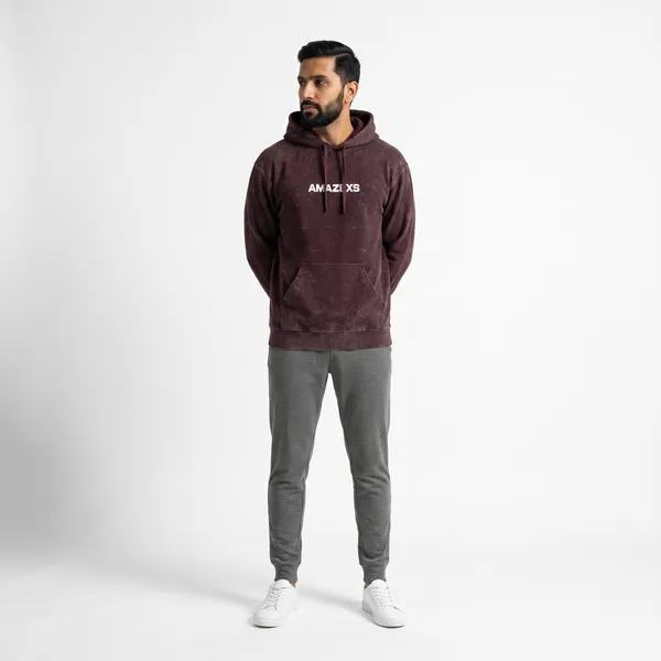 Maroon_Textured_Regular_Fit_Hoodie_for_Men