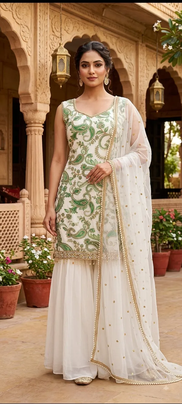 White_Cotton_Kurta_Set_For_Women
