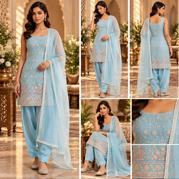 Sea_Green_Organza_Farsi_Salwaar_Set_For_Women