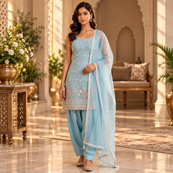 Sea_Green_Organza_Farsi_Salwaar_Set_For_Women