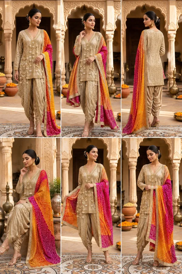 Cream_Cotton_Kurta_Set_For_Women