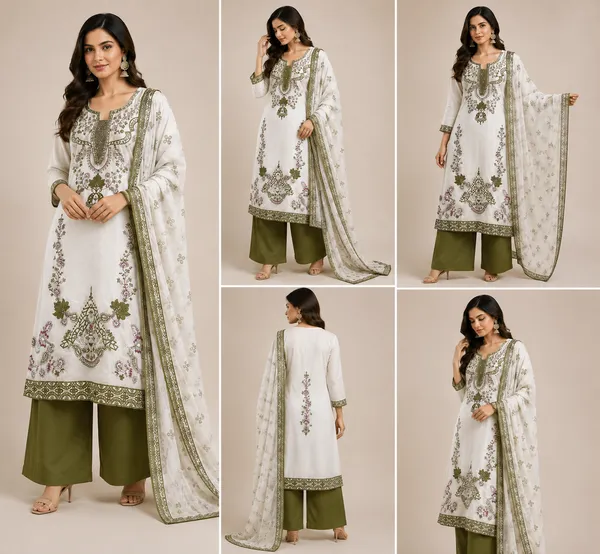 Cream_Cotton_Kurta_Set_For_Women