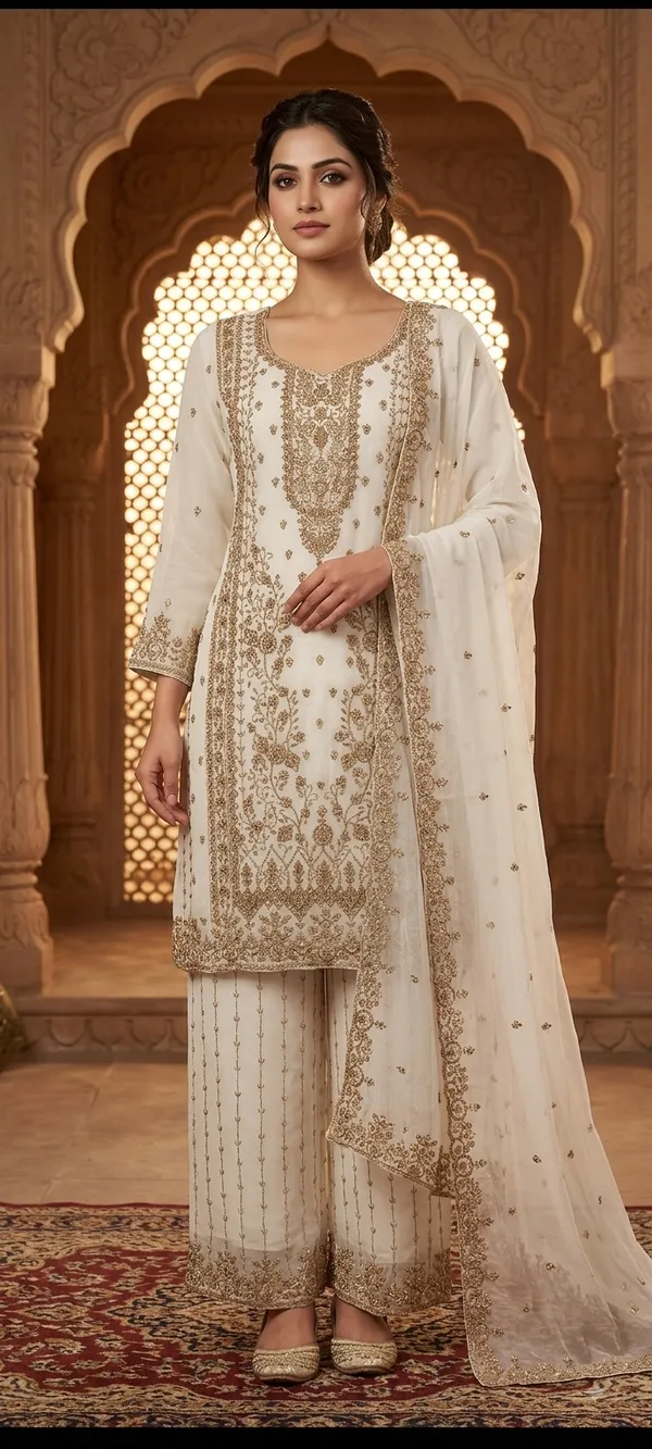 White_Cotton_Kurta_Set_For_Women