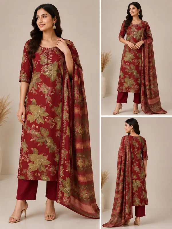Pitch_Cotton_Kurta_Set_For_Women