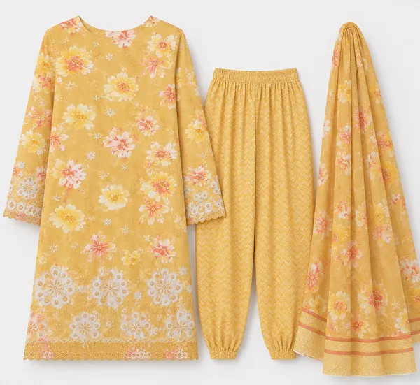 Beige_Cotton_Unstitched_Kurta_Set_For_women