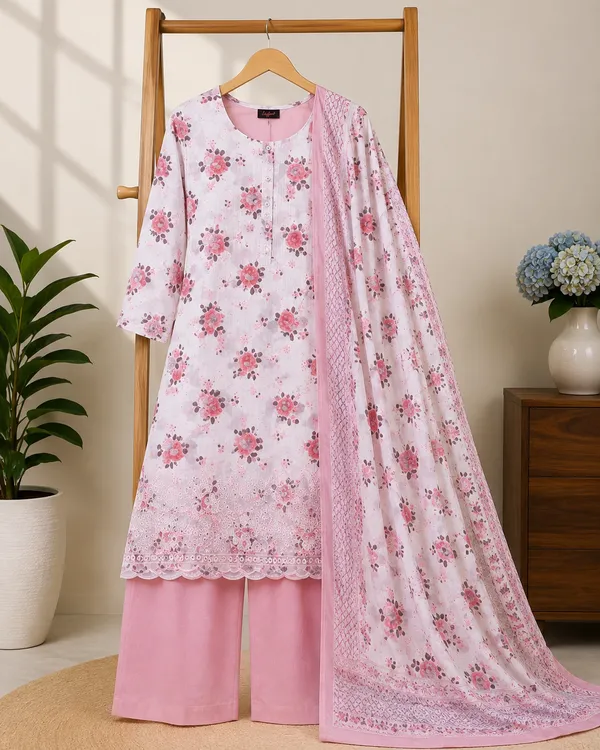 Pink_Cotton_Unstitched_Kurta_Set_For_women
