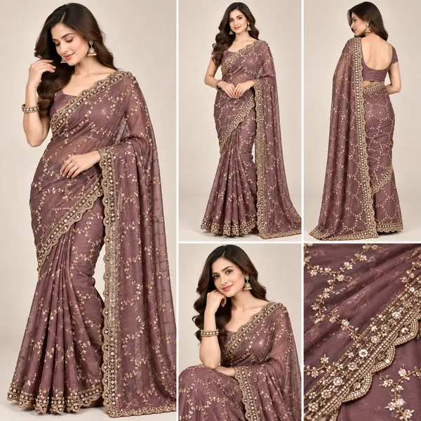 Shaded_Satin_Saree_With_Blouse_Piece_For_women