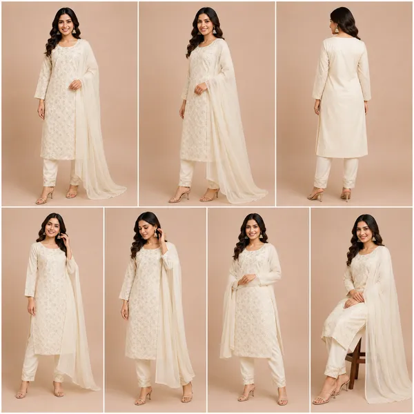 White_Lace_Kurta_Set_For_Women