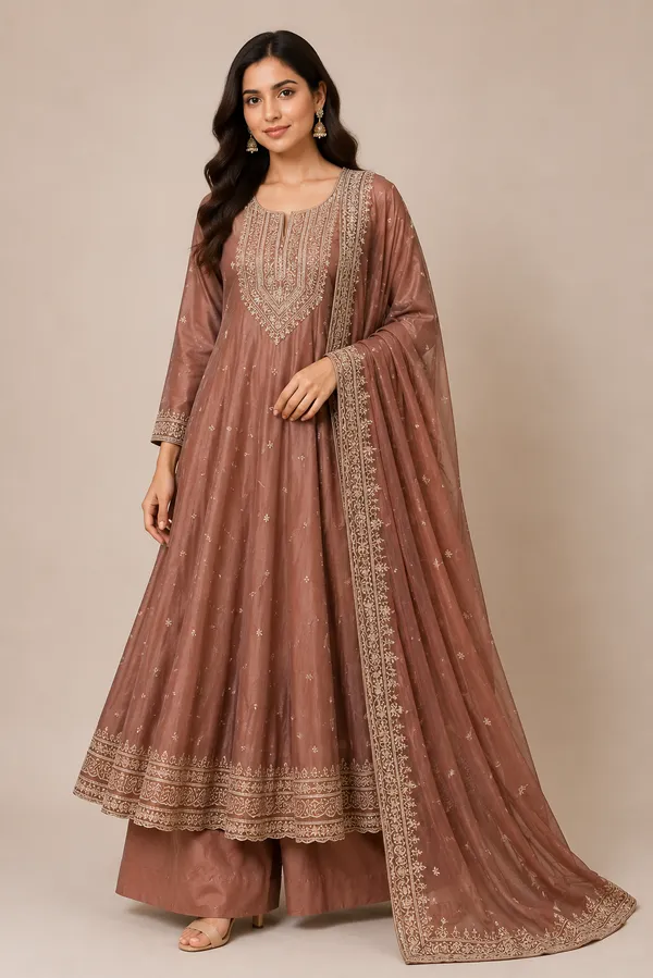 Beige_Cotton_Kurta_Set_For_Women