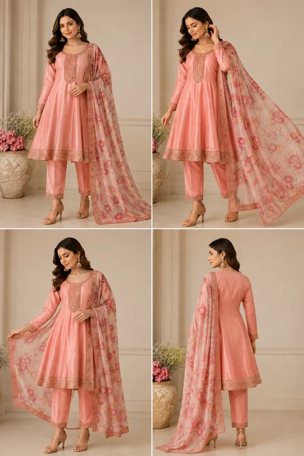 Pitch_Cotton_Kurta_Set_For_Women