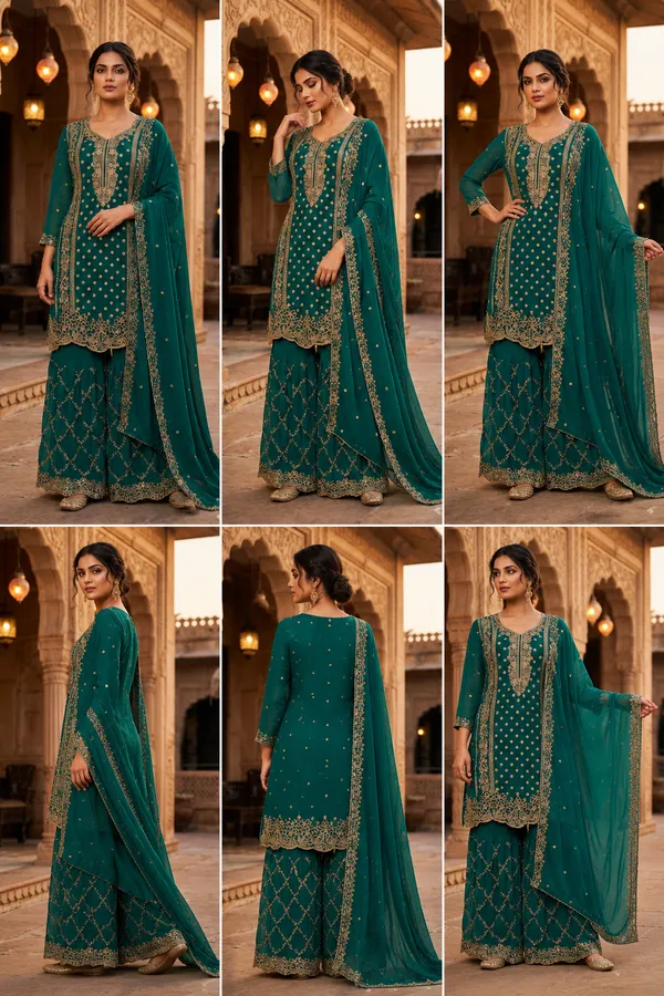 Rama_Green_Cotton_Kurta_Set_For_Women