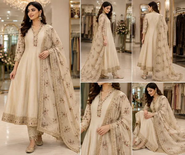 Cream_Cotton_Kurta_Set_For_Women