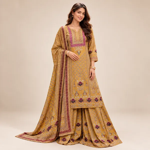Mustard_Yellow_Plazo_Set_For_Women