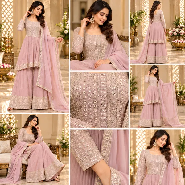 Rose_Gold_Georgette_Gharara_Set_For_Women
