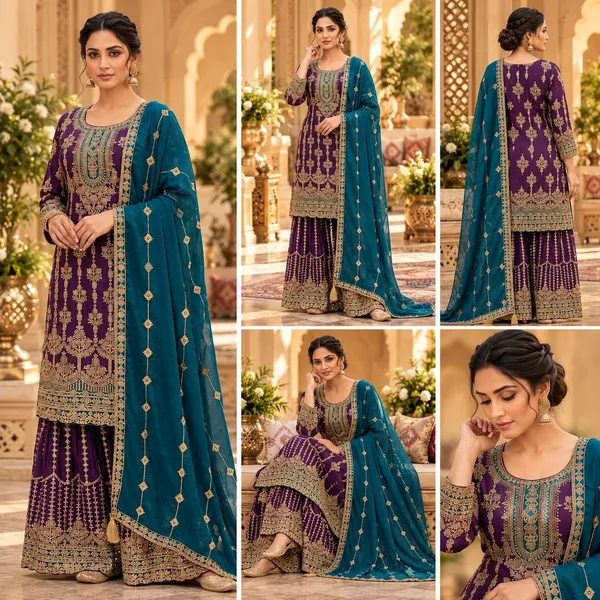 Purple_Zari_Work_Gharara_Set_For_Women